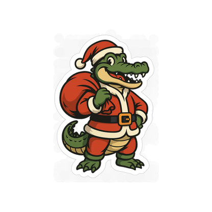 Santa Gator Die-Cut Sticker | Share Yours Today | Jax Humor