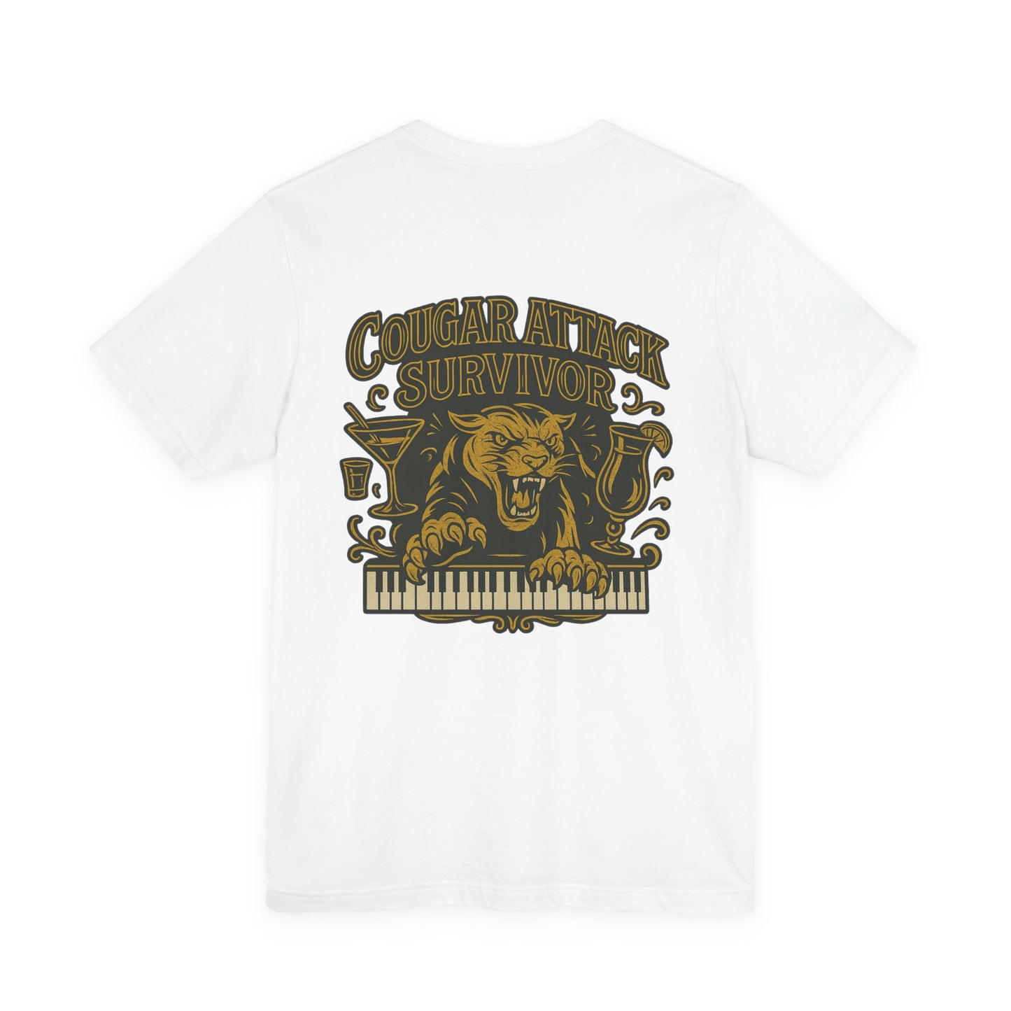 Ragtime Tavern Cougar Survivor Shirt | Wear Yours Today | Jax Humor