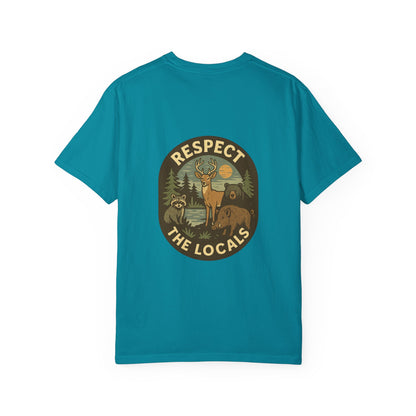 Respect the Locals: Surfs Up T-Shirt | Wear It Now | Preserve Wildlife | Jax Humor