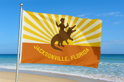 Premium Jacksonville Humor Flag | Double Sided 3' X 5' | Outdoor