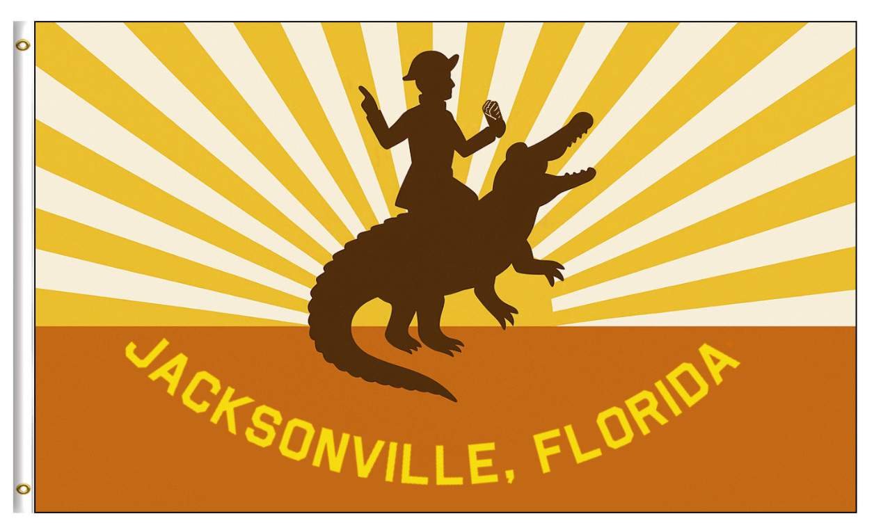 Premium Jacksonville Humor Flag | Double Sided 3' X 5' | Outdoor